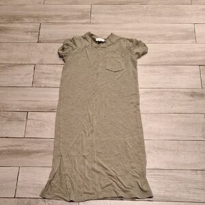 🍕jessica Simpson Light Gray Casual Tee Dress🍿
